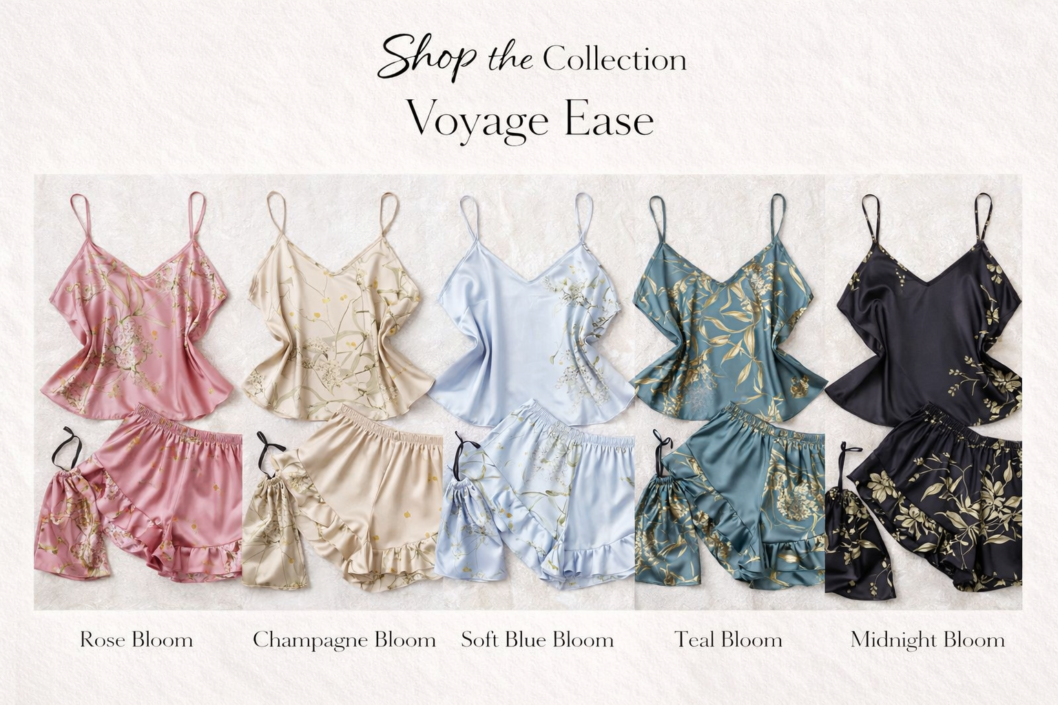 04 - 2-Piece Satin Set - Voyage Ease